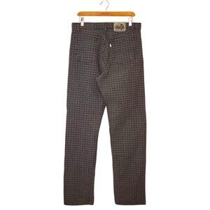 Vintage y2k Levi's Silver Tab relaxed checkered jeans gray size 34